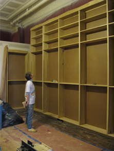 Twain Room in progress Twain Room in progress